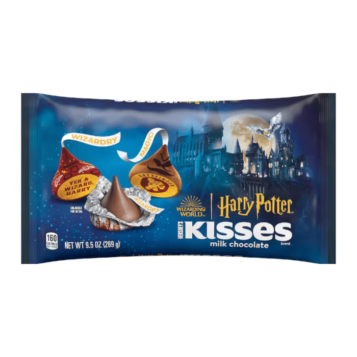 herhseys harry potter kisses milk chocolate 9.5oz