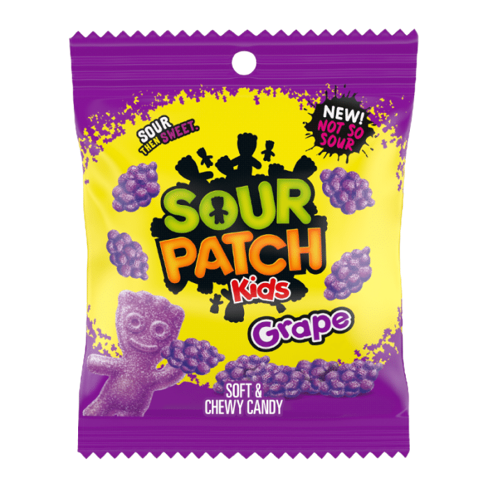 Sour Patch Kids Grape savanyu szolo izu gumicukor
