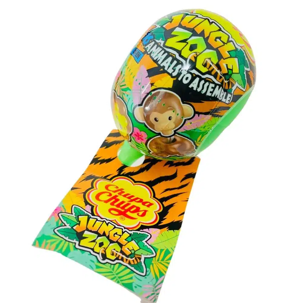 chupa chups jungle zoo surprise 12g candyfunhouse