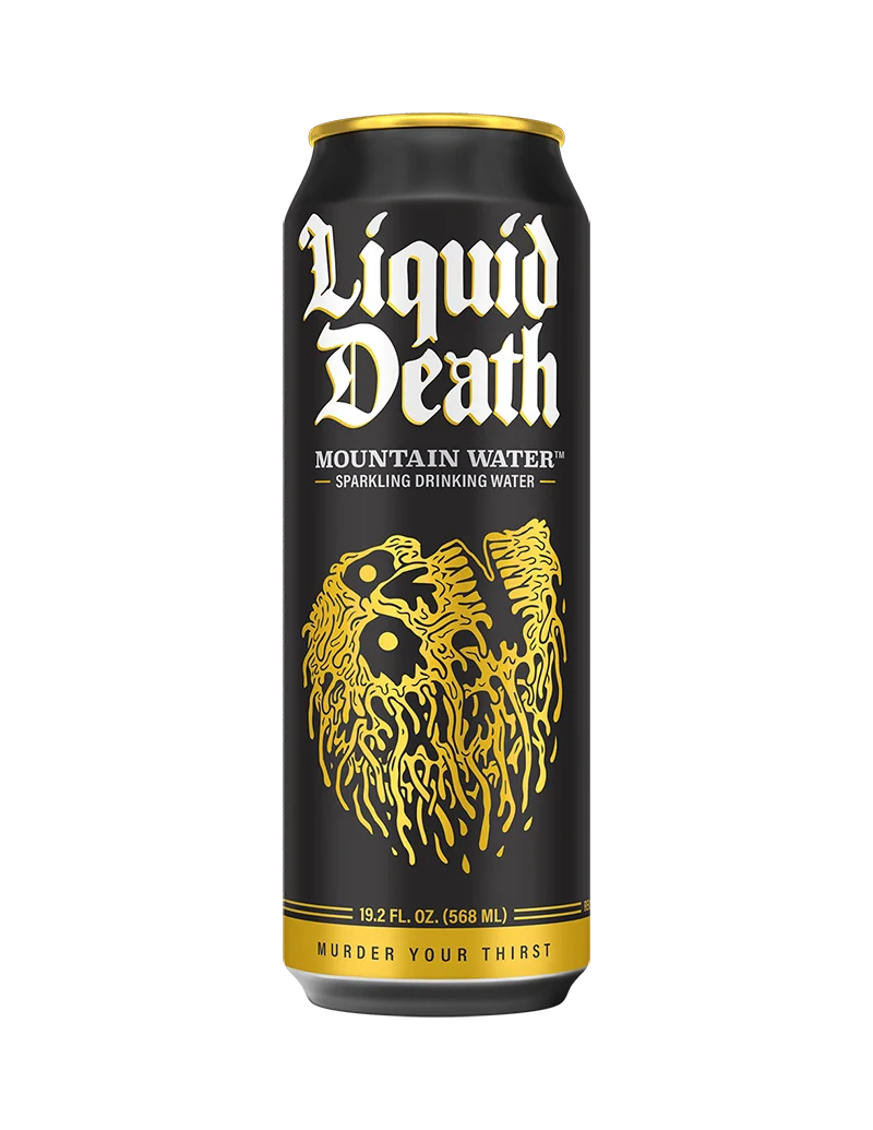 liquid death black